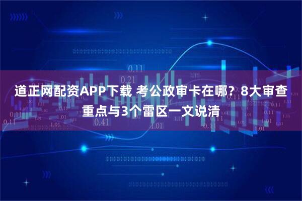 道正网配资APP下载 考公政审卡在哪？8大审查重点与3个雷区一文说清