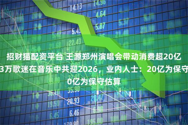 招财猫配资平台 王源郑州演唱会带动消费超20亿，超3万歌迷在音乐中共迎2026，业内人士：20亿为保守估算